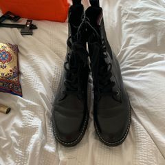 Platform ankle boots