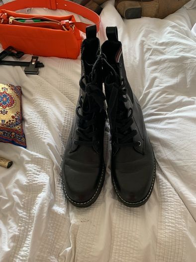 Platform ankle boots
