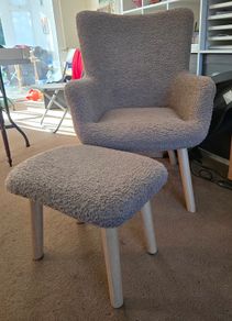 Jysk Armchair and Footrest