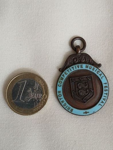 Brighton musical festival medal