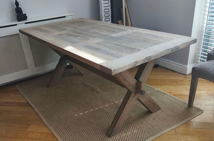Horsen X Leg Dining Table
