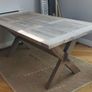 Horsen X Leg Dining Table Image 3