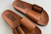 &amp;Other Step ladies tan sliders