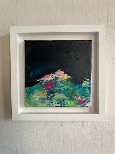 Framed Original Painting Contemporary Art  Irish Art Gift