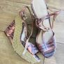 Michael Kors wedges sneak print leather Image 9