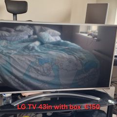 LG TV ultra HD 4k 43in