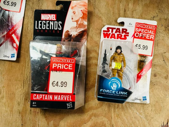 80 Pieces Branded Star Wars - Marvel - Trucks - Cars - Harley Davidson Etc Job Lot