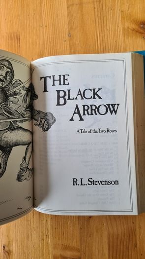 Treasure Island. Kidnapped. & The Black Arrow. By R. L. Stevenson. VINTAGE FIRST EDITION 1978.Hardback With Dustjacket In Very Good Condition.