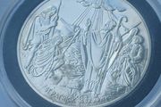 vintage 1972 Franklin Mint .999 fine silver