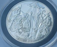 vintage 1972 Franklin Mint .999 fine silver