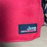 Jeep Since 1941- DLSR Handycam Bag Red - Zip Pockets - RARE Image 2