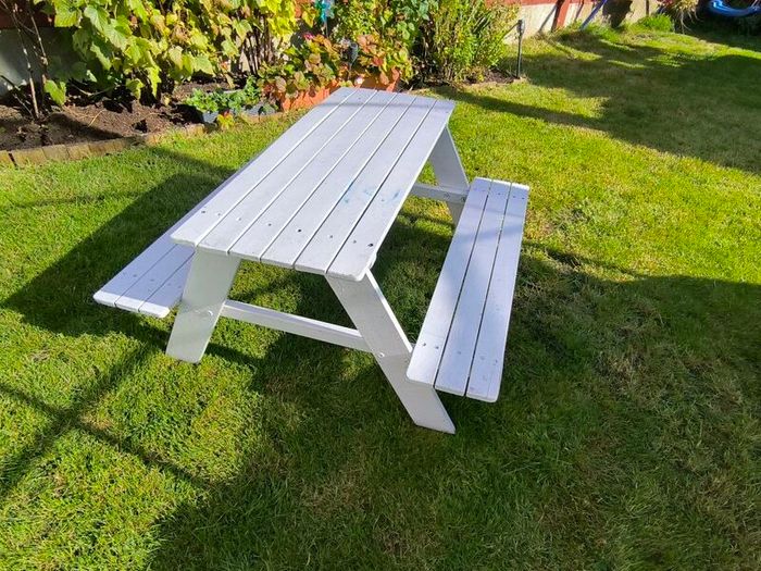 Childrens  kids Garden Picnic Bench