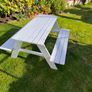 Childrens  kids Garden Picnic Bench Image 2