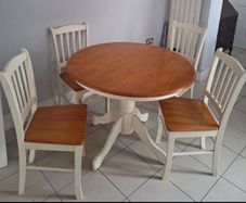 Very Solid Circular Kitchen Dining Table - Can Deliver