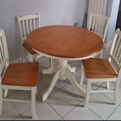 Very Solid Circular Kitchen Dining Table - Can Deliver