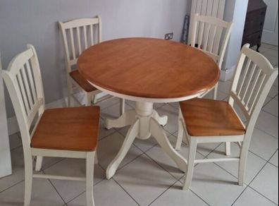 Very Solid Circular Kitchen Dining Table - Can Deliver