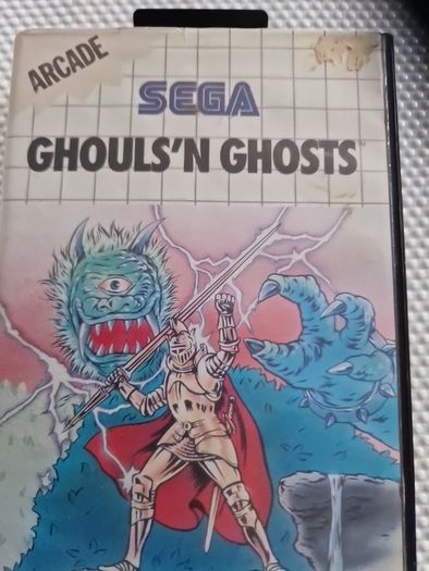 Ghouls n Ghosts Master System Arcade Retro Games Original