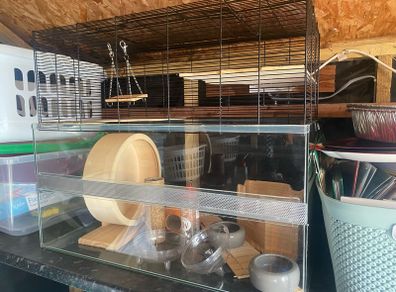 Gorgeous large hamster cage with loads of accessories