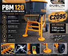 Forced Action Mixer (resin bound)