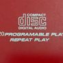 Bench Portable CD Player with Radio, Model KH222, Red, in new condition and working great Image 7