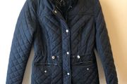 Navy coat (size 8)
