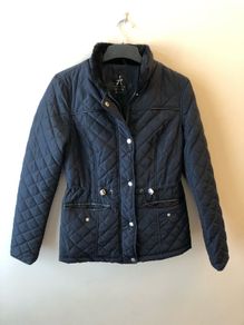 Navy coat (size 8)