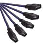 5x 10cm 4 Pin Female PCB Connector Cable For RGB 5050 3528 LED Strips Image 3