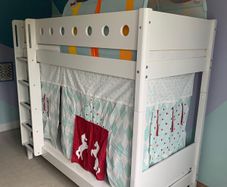 Flexa bunk bed, mattresses, accessories