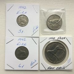 Coins - Eire X 4 ( Reduced)