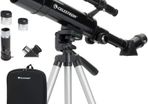 Travel Scope 50 Portable Refractor Telescope Kit with Backpack, Black