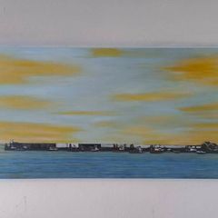 Original acrylic landscape painting