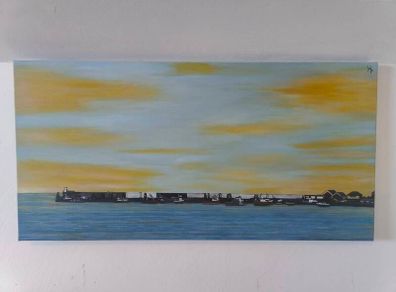 Original acrylic landscape painting