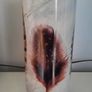 Feather patterned vase Image 3