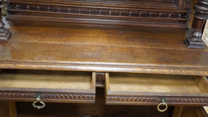Belgian Oak Cabinet c.1890