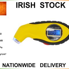 Motorcyce & Car Digital LCD Tyre Air Pressure Gauge Tester Tool