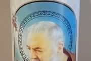 padre pio candle