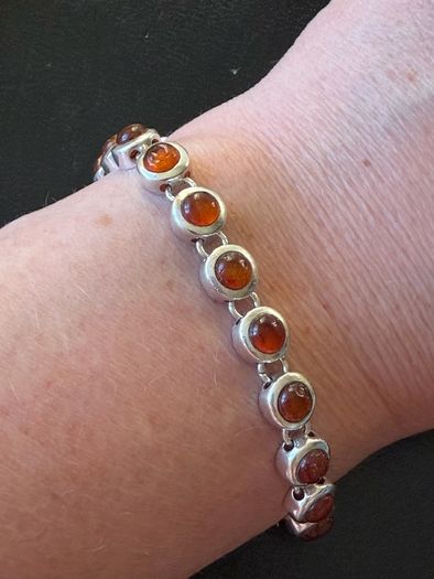 silver bracelet