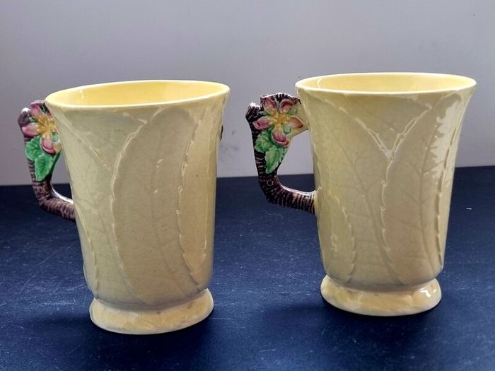 Carlton Ware Apple Blossom Mugs