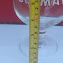 Chimay chalice goblet style  stemmed glass ,the trappist monastery in hainut chimay Belgium, buyer collects or pays postage thank you, collectors item Image 4