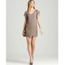 French Connection Gold Sequin Embellished Dress Image 2