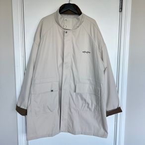 NEW Mens 9XL Cream Oversized Utility Jacket
