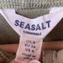 Seasalt Cornwall Last Boat Organic Cotton Sweatshirt Moss Green Image 4