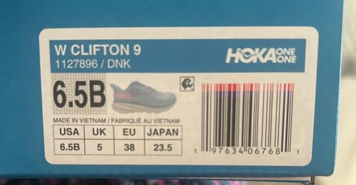 Hoka Clifton 9 Runners Womens Uk 5 Eu 38 Never Used