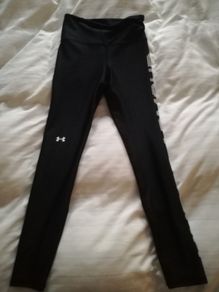 Under Armour women black leggings size US XSmall size UK 4/6