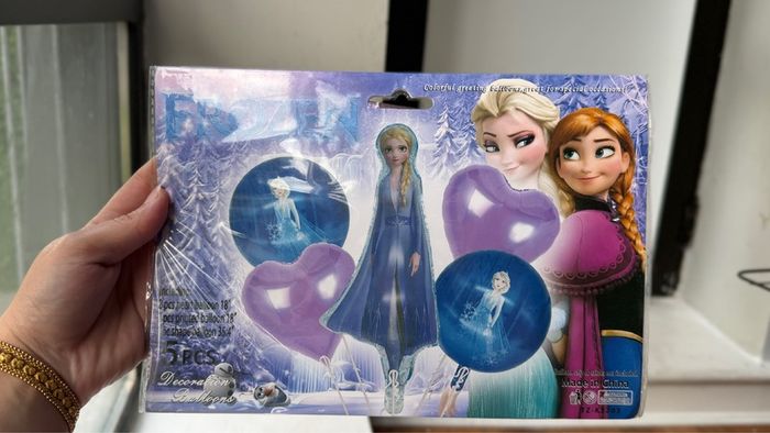 5pcs foil balloons