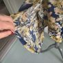 dress Bnwt ichi dress navy floral print dress size small 10/12 Image 5