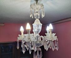 Waterford Crystal Five Light Chandelier
