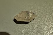 Quartz crystal double pointed