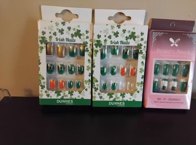 Paddy day false nails new