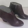CEFALU Ladies Or Kids  Purple Leather Ankle Boots Small Size UK13 EU32 CAN POST Image 4
